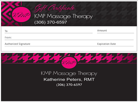Kathy's Gift Certificates